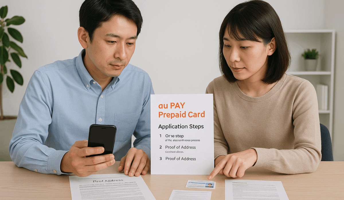 au PAY Prepaid Card: A Guide to Applying Online