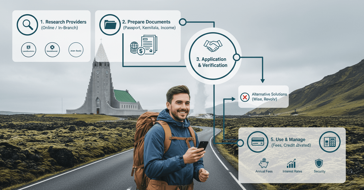 How to Apply for an Iceland Credit Card: A Step-by-Step Guide for International Applicants